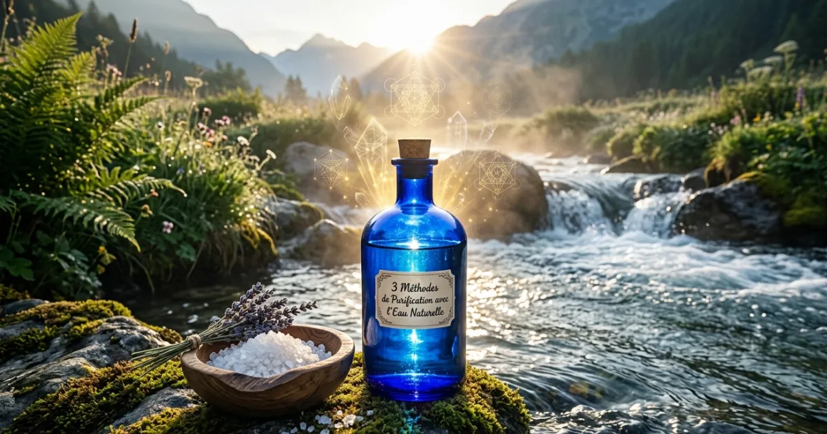 Le Pouvoir Sacré de l’Eau : 3 méthodes de purification pour libérer votre énergie