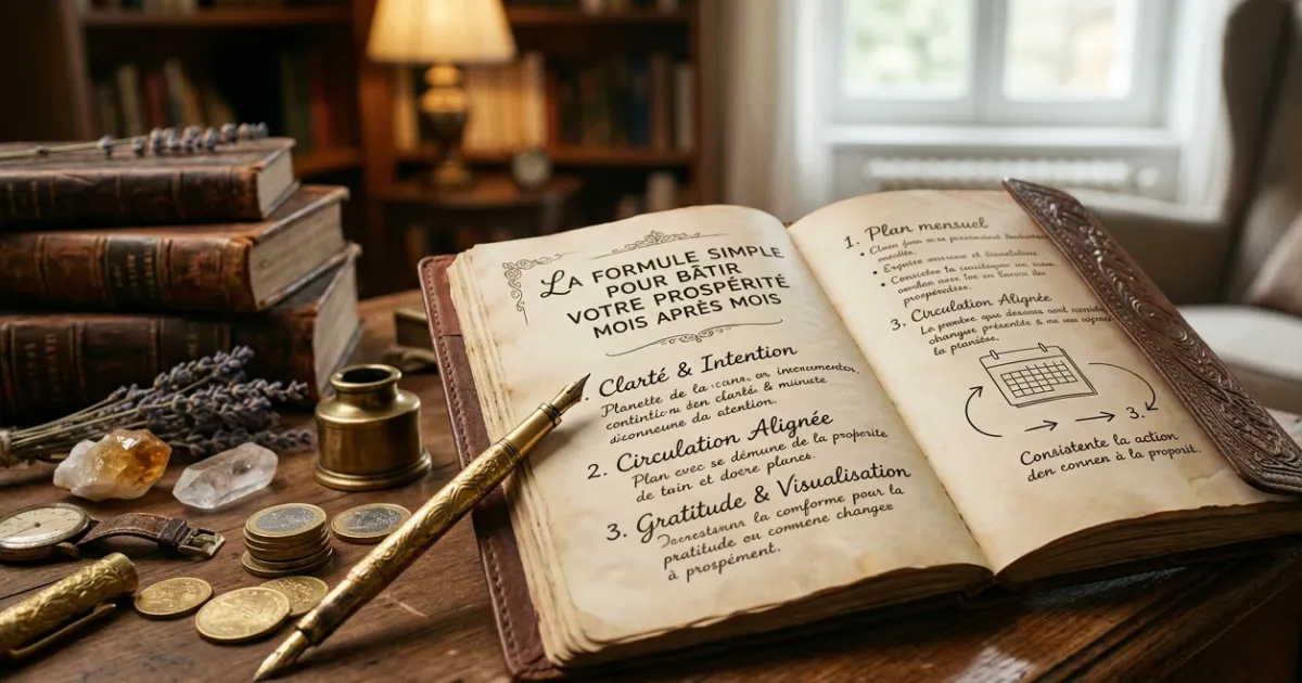 La formule simple pour bâtir votre prospérité mois après mois